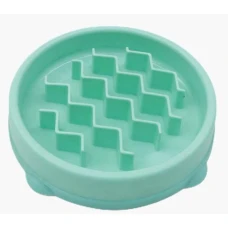 Outward Hound Fun Feeder Slo-Bowl Tiny Миска-лабіринт для собак дрібних порід і кішок, бірюзова