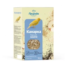 Корм Природа «КАНАРКА» для канарок і декоративних птахів 