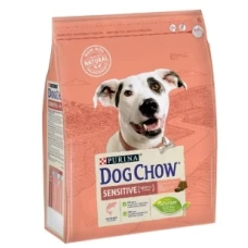 Dog Chow Sensitive Сухий корм для собак з чутливим травленням, з лососем
