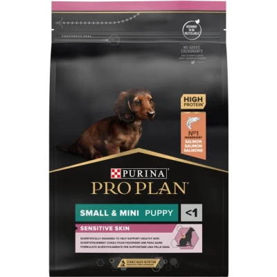 купити Pro Plan Puppy Small & Mini з лососем для собак дрібних порід з чутливою шкірою в Одеси