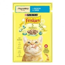 Friskies iматочки в підливці з лососем для котів, 85 гр