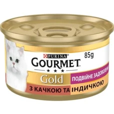 Gourmet Gold (Гурме Голд) Подвійне задоволення. Шматочки в підливі з качкою та індичкою