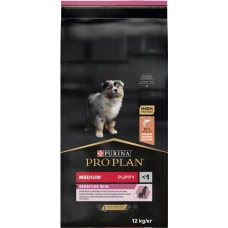Pro Plan Puppy medium Sensitive з лососем для цуценят з чутливою шкірою і травленням