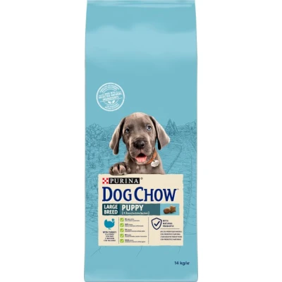 купити Dog Chow Puppy Large Breed корм для цуценят великих порід з індичкою 14кг в Одеси