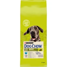 Dog Chow Large Breed для дорослих собак великих порід з індичкою 14кг