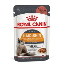 Royal Canin Hair & Skin Care wet in gravy Вологий корм (шматочки в соусі) для підтримки здоров'я шкіри та краси шерсті у котів (від 12 місяців)