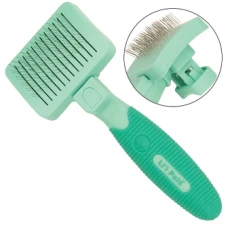 Safari Li`l Pals Self-Cleaning Slicker САФАРІ ЛІТТЛ ПЕЛС СЛІКЕР пуходерка з самоочищенням для цуценят та собак малих порід
