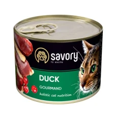 Savory з качкою вологий корм для котів