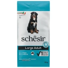 Schesir Dog Large Adult Fish сухий монопротеїновий корм для собак великих порід