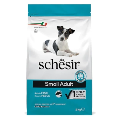 купити Schesir Dog Small Adult Fish сухий монопротеїновий корм для собак малих порід в Одеси