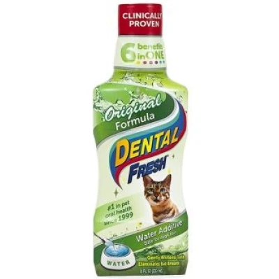 купити SynergyLabs СВІЖІСТЬ ЗУБІВ (DentalFresh) рідина від зубного нальоту котів в Одеси