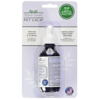 купити SynergyLabs Richard`s Organics Pet Calm РІЧАРДС ОРГАНІКС АНТИСТРЕС заспокійливий засіб для собак та котів, краплі в Одеси
