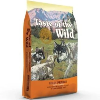 купити Taste of the Wild High Prairie Puppy для цуценят всіх порід з запеченим м'ясом бізона в Одеси