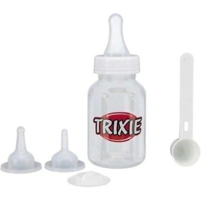купити Trixie (Тріксі) Набір для годування з ложкою, 120ml, прозорий / білий в Одеси