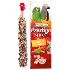 Versele-Laga Prestige Sticks Parrots Vegetables & Dandelion ОВОЧІ ТА КУЛЬБАБА ласощі для середніх і великих папуг 2х70г