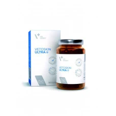 Vet Expert VetoSkin Ultra Харчова добавка для комплексної підтримки і регенерації шкіри і шерсті у котів і собак (в капсулах)