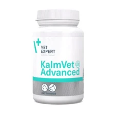 VetExpert KalmVet Advanced (КалмВет Едвансед) препарат з підвищеною концентарцією для зняття симптомів стресу та занепокоєння у тварин (в капсулах)