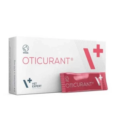 купити VetExpert Oticurant (Отікурант) Порошок для догляду за вухами у собак, 24 пакетики в Одеси