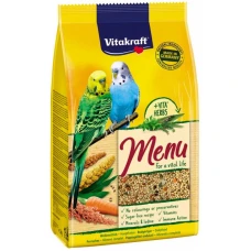 Vitakraft (Вітакрафт) Menu корм для хвилястих папуг 