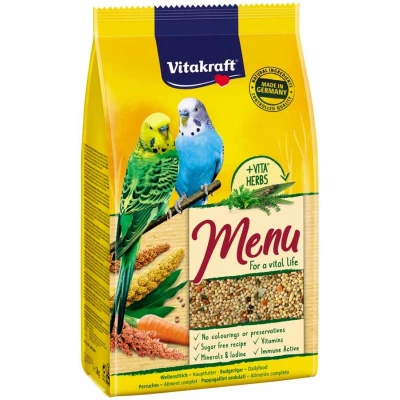 купити Vitakraft (Вітакрафт) Menu корм для хвилястих папуг в Одеси