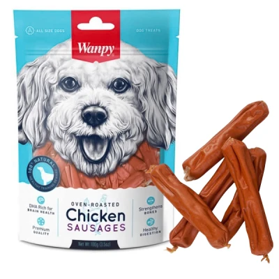 купити Wanpy Chicken Sausages Ванпи курячі сосиски ласощі для собак в Одеси