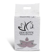 ZenKitty Clumping Tofu Green Tea (ТОФУ) грудкувальний наповнювач, лаванда - 5,5л