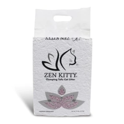 купити ZenKitty Clumping Tofu Green Tea (ТОФУ) грудкувальний наповнювач, лаванда - 5,5л в Одеси