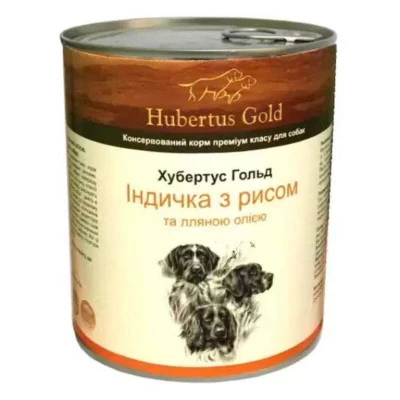 купити Hubertus Gold (Хубертус голд) Індійка з рисом та лляною олією. в Одеси