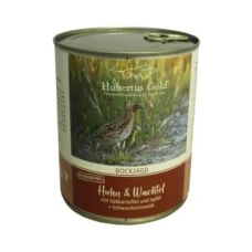 Hubertus Gold (Хубертус голд) Курка та перепілка з бататом, яблуком та олією чорного кмину