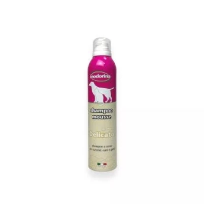 купити Inodorina Shampoo Mousse Delicate - Сухий шампунь-мус для делікатного очищення для собак, кішок та цуценят в Одеси