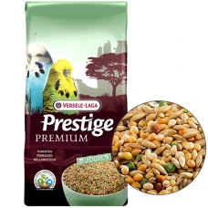 Versele-Laga Prestige Premium Вudgies ВЕРСЕЛЕ-ЛАГА ПРЕСТИЖ ПРЕМІУМ ПОПУГАЙЧИК повнораціонний корм для хвилястих папуг