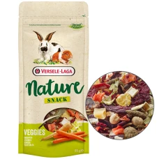 Versele-Laga Nature Snack Veggies Верселя-лага НАТЮР СНЕК ОВОЧІ додатковий корм ласощі для кроликів і гризунів