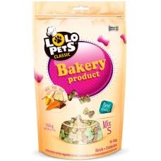 Lolo Pets Classic Bakery Бісквіти для собак Кісточки, 350г