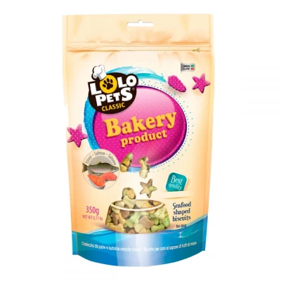 купити Lolo Pets Classic Bakery Бісквіти для собак з лососем, 350 г в Одеси