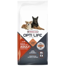 Opti Life Adult Digestion Medium & Max ОПТІ ЛАЙФ ЯГНЯ сухий суперпреміум корм для собак з чутливим травленням середніх і великих порід