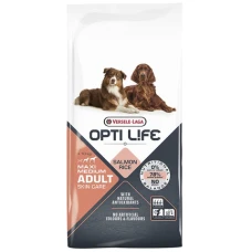 Opti Life Adult Skin Care Medium & Maxi ОПТІ ЛАЙФ ЛОСОСЬ сухий суперпреміум корм для собак середніх і великих порід