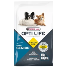 Opti Life Senior Mini ОПТІ ЛАЙФ СЕНЬЙОР сухий суперпреміум корм для літніх собак міні та малих порід