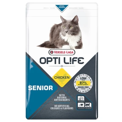 купити Opti Life Senior ОПТІ ЛАЙФ СЕНЬЙОР беззерновий сухий суперпреміум корм для літніх котів в Одеси