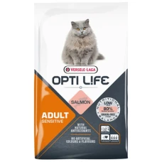 Opti Life Sensitive ОПТІ ЛАЙФ ЛОСОСЬ СЕНСІТІВ беззерновий сухий суперпреміум корм для котів з чутливим травленням