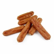 Ласощі "Селянські Смаколики" для собак,курячі ковбаски сушені, 6,5-7,5 см, 500г  
