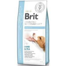 Brit Veterinary Diet Dog Grain Free Obesity беззернова дієта при надмірній вазі та ожирінні
