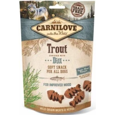 Carnilove Dog Trout & Dill ласощі для собак, форель і кріп 200 гр