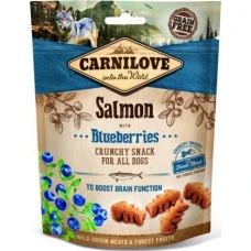 Carnilove Dog Salmon & Blueberries ласощі для собак, лосось і чорниця 200 гр