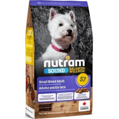 купити NUTRAM (Нутрам) S7 Sound Balanced Wellness Small Breed Adult Dog, холістік корм для дрібних собак в Одеси