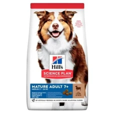 Hills (Хиллс) Mature Adult 7+ Medium Breed Сухой корм для пожилых собак средних пород с ягненком и рисом