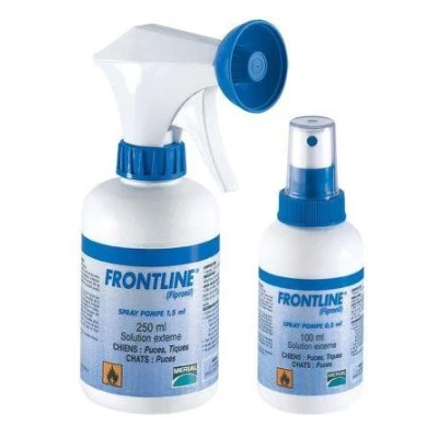 купити Frontline Spray (Фронтлайн Спрей) by Merial Протипаразитарний спрей від бліх і кліщів для собак і котів в Одеси