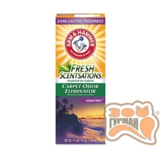 ARM & HAMMER Fresh Scentsations Carpet Odor Eliminator Дезодорант для килимів у вигляді порошку (Аромат островів)