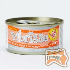 Vibrisse Menu курка з ягодами годжі в сирному соусі, 70г