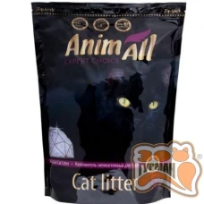 AnimAll (Енімал) Фіолетовий аметист - сілікагелевий наповнювач для котячого туалету
