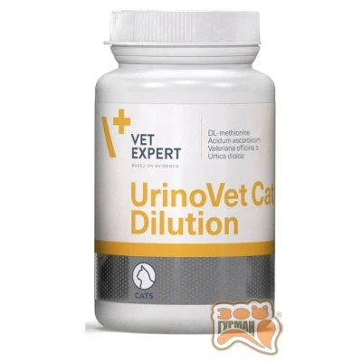 купить VetExpert URINOVET Dilution (Уриновет Дилушн) поддержка и востановление здоровья мочевой системы кошек (в капсулах) в Одессы